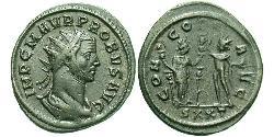 1 Antoninianus 羅馬帝國 青铜 Probus (232-282)