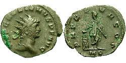 1 Antoninianus 羅馬帝國 青铜 加里恩努斯