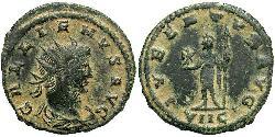 1 Antoninianus 羅馬帝國 青铜 加里恩努斯