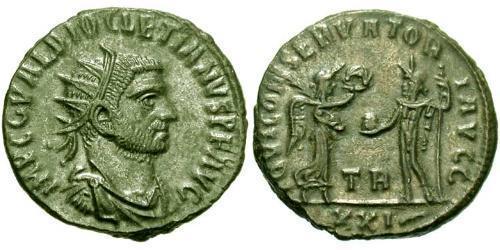 1 Antoninianus 羅馬帝國 青铜 Diocletian (244-311)
