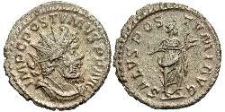 1 Antoninien Empire des Gaules (260-274) Argent Postume (260-268)