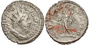 1 Antoninien Empire des Gaules (260-274) Argent Postume (260-268)