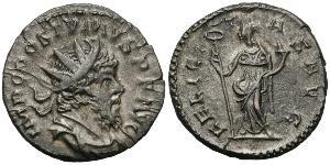 1 Antoninien Empire des Gaules (260-274) Argent Postume (260-268)