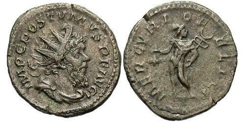 1 Antoninien Empire des Gaules (260-274) Argent Postume (260-268)