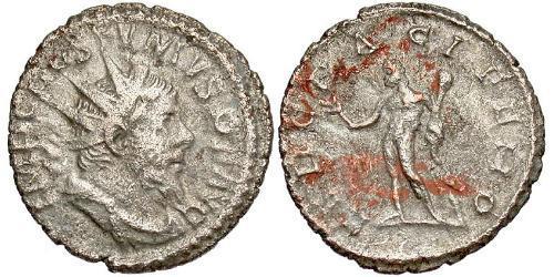 1 Antoninien Empire des Gaules (260-274) Argent Postume (260-268)