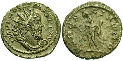 1 Antoninien Empire des Gaules (260-274) Argent Postume (260-268)