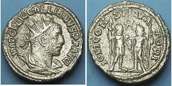 1 Antoninien Empire romain (27BC-395) Argent Gallien (218-268)