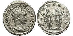 1 Antoninien Empire romain (27BC-395) Argent Trajan Dèce (201-251)