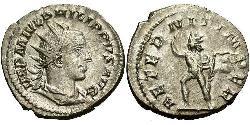 1 Antoninien Empire romain (27BC-395) Argent Philippe II (237-249)