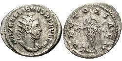 1 Antoninien Empire romain (27BC-395) Argent Gallien (218-268)