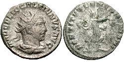 1 Antoninien Empire romain (27BC-395) Argent Gallien (218-268)
