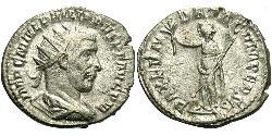 1 Antoninien Empire romain (27BC-395) Argent Philippe I (204-249)