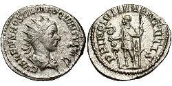 1 Antoninien Empire romain (27BC-395) Argent Hostilien (230-251)