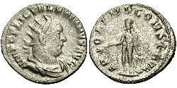 1 Antoninien Empire romain (27BC-395) Argent Valérien I (193-260)