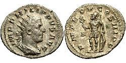 1 Antoninien Empire romain (27BC-395) Argent Philippe I (204-249)