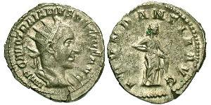 1 Antoninien Empire romain (27BC-395) Argent Trajan Dèce (201-251)