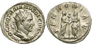 1 Antoninien Empire romain (27BC-395) Argent Trajan Dèce (201-251)