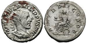 1 Antoninien Empire romain (27BC-395) Argent Philippe I (204-249)