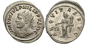 1 Antoninien Empire romain (27BC-395) Argent Philippe I (204-249)