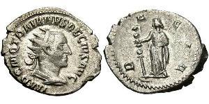 1 Antoninien Empire romain (27BC-395) Argent Trajan Dèce (201-251)