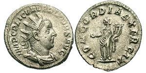 1 Antoninien Empire romain (27BC-395) Argent Valérien I (193-260)