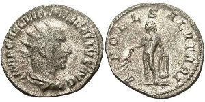 1 Antoninien Empire romain (27BC-395) Argent Trébonien Galle (206-253)
