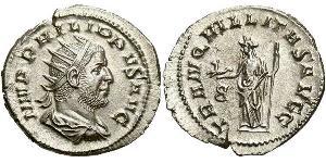 1 Antoninien Empire romain (27BC-395) Argent Philippe I (204-249)
