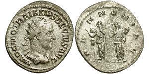 1 Antoninien Empire romain (27BC-395) Argent Trajan Dèce (201-251)