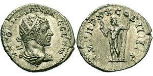 1 Antoninien Empire romain (27BC-395) Argent Caracalla (188-217)