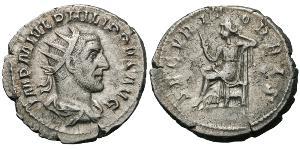1 Antoninien Empire romain (27BC-395) Argent Philippe I (204-249)