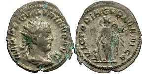 1 Antoninien Empire romain (27BC-395) Argent Valérien I (193-260)
