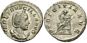 1 Antoninien Empire romain (27BC-395) Argent Herennia Etruscilla (249-251)