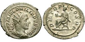 1 Antoninien Empire romain (27BC-395) Argent Philippe I (204-249)