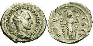 1 Antoninien Empire romain (27BC-395) Argent Philippe I (204-249)
