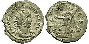 1 Antoninien Empire romain (27BC-395) Argent Gallien (218-268)