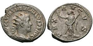 1 Antoninien Empire romain (27BC-395) Argent Trébonien Galle (206-253)