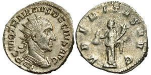 1 Antoninien Empire romain (27BC-395) Argent Trajan Dèce (201-251)