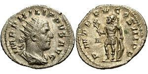 1 Antoninien Empire romain (27BC-395) Argent Philippe I (204-249)