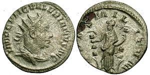 1 Antoninien Empire romain (27BC-395) Argent Valérien I (193-260)