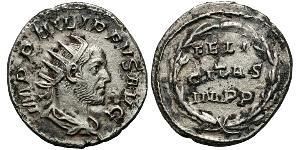 1 Antoninien Empire romain (27BC-395) Argent Philippe I (204-249)