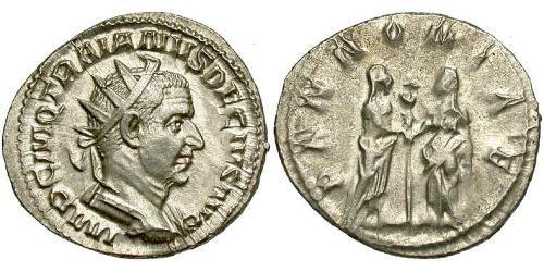 1 Antoninien Empire romain (27BC-395) Argent Trajan Dèce (201-251)