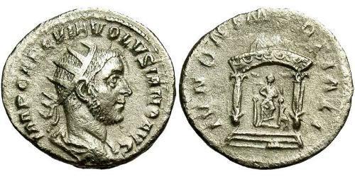 1 Antoninien Empire romain (27BC-395) Argent Volusien (235-253)