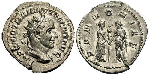 1 Antoninien Empire romain (27BC-395) Argent Trajan Dèce (201-251)