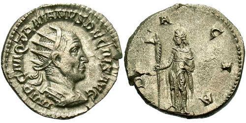 1 Antoninien Empire romain (27BC-395) Argent Trajan Dèce (201-251)