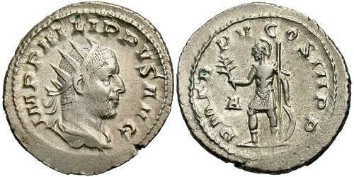1 Antoninien Empire romain (27BC-395) Argent Philippe I (204-249)