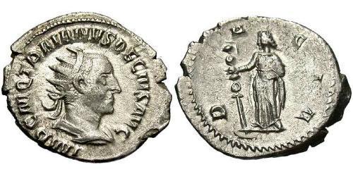 1 Antoninien Empire romain (27BC-395) Argent Trajan Dèce (201-251)
