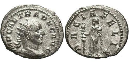 1 Antoninien Empire romain (27BC-395) Argent Trajan Dèce (201-251)