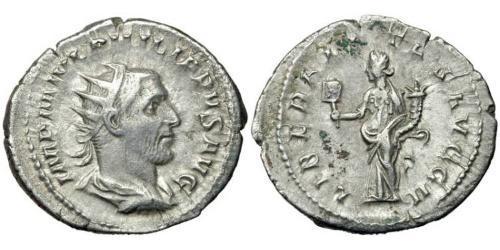 1 Antoninien Empire romain (27BC-395) Argent Philippe I (204-249)