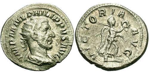 1 Antoninien Empire romain (27BC-395) Argent Philippe I (204-249)