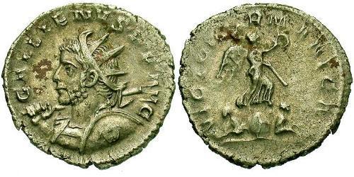 1 Antoninien Empire romain (27BC-395) Argent Gallien (218-268)